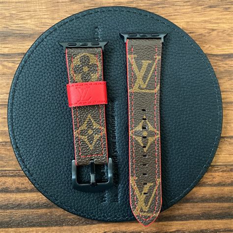 supreme louis vuitton apple watch band|Louis Vuitton Apple Watch bands for women.